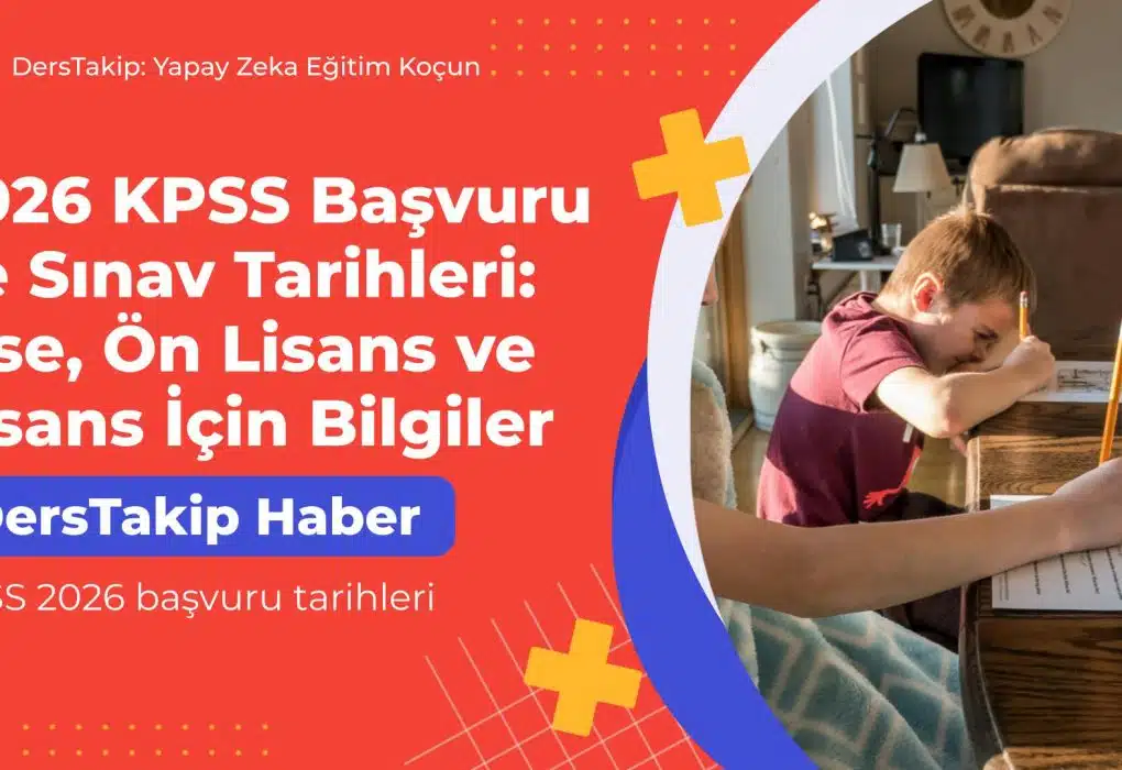 KPSS 2026 başvuru tarihleri