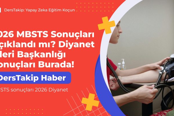 MBSTS sonuçları 2026 Diyanet