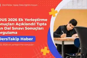 YDUS 2026 ek yerleştirme sonuçları