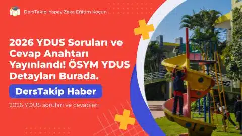 2026 YDUS soruları ve cevapları