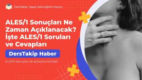 ALES/1 sonuçları ve açıklama tarihleri