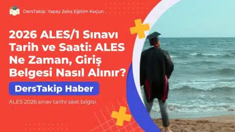 ALES 2026 sınav tarihi saat bilgisi