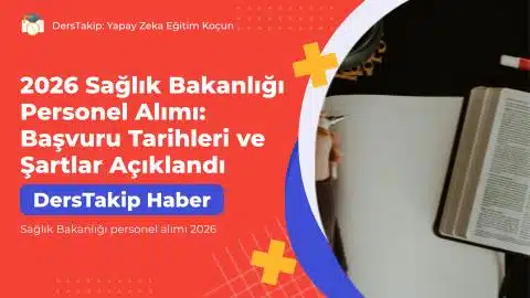 Sağlık Bakanlığı personel alımı 2026