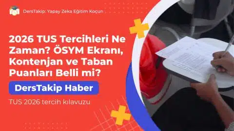 TUS 2026 tercih kılavuzu