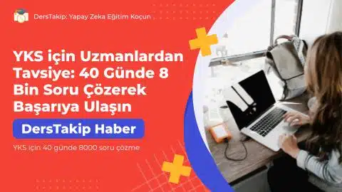 YKS için 40 günde 8000 soru çözme
