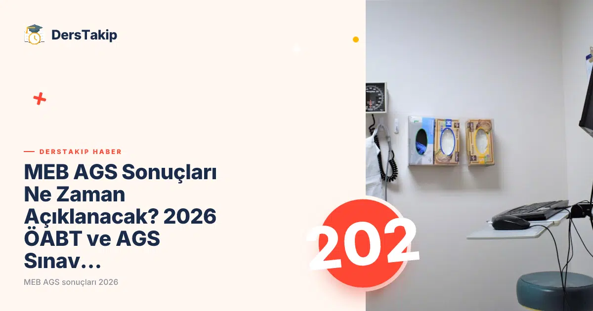 MEB AGS sonuçları 2026