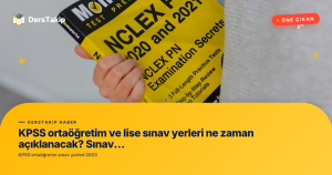 KPSS ortaöğretim sınav yerleri 2023